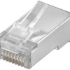 Enzo modulaire plug 8p 8c rj45 afgeschermd per stuk 2575189
