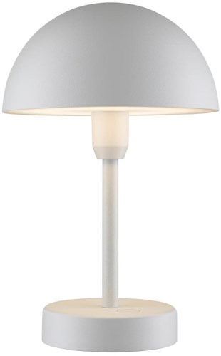 Enzo oplaadbare tafel-lamp | ellen to-go 25cm wit - 4808195