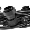 Enzo prikkabelset | 50m | met 50 e27 fittingen | koppelbaar - 1253806