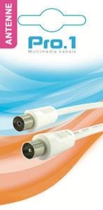 Enzo pro-1 coax snoer compleet standaard 5 meter - 9291407