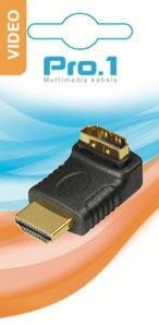 Enzo pro-1 hdmi adapter haaks male->female 9284020