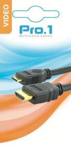 Enzo pro-1 hdmi kabel male naar mini hdmi 5 meter - 9285044