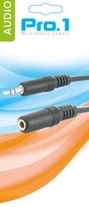 Enzo pro-1 krulsnoer 4p4c naar 4p4c wit 2.0 meter 9297050