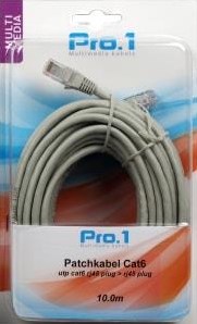 Enzo pro-1 patchkabel utp cat6 10.0 meter - 9280150