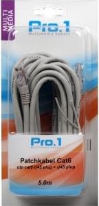 Enzo pro-1 patchkabel utp cat6 5.0 meter - 9280145