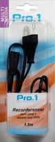 Enzo pro-1 recordersnoeren 230 volt 1.5 meter 9296201