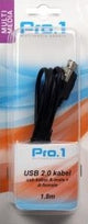 Enzo pro-1 usb kabel a-male -> a-female 1,8 meter 9280220
