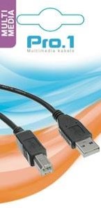 Enzo pro-1 usb kabel a-male -> b-male 3 meter - 9280202