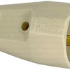 Enzo randaarde contra stekker wit kopp 6141631