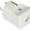 Enzo randaarde stekker polar-wit kopp 6141021