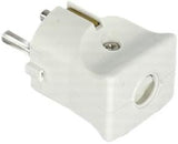 Enzo randaarde stekker polar-wit kopp 6141021 - afbeelding 2