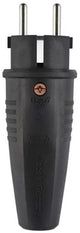 Enzo randaarde stekker | volrubber abl | - 6141240