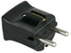 Enzo randaarde stekker zwart kopp 6141000