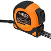Enzo rolmaat | meetband rubber zwart 5 meter | 25 mm - 6453142