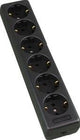 Enzo tafelcontactdoos ra 6v langwer. zwart pq - 6871951