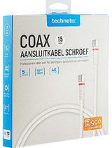 Enzo technetics modem f-connectorkabel 1.5m - 2075060 - afbeelding 1