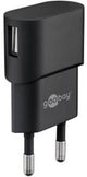 Enzo usb thuislader 2xusb 2a zwart 9550100