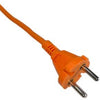 Enzo verlengsnoer | pvc | oranje | 2x1qmm | 20m - 1167050