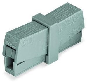Enzo wago lasklem 3-voudig grijs ds 100 stuks 4047205