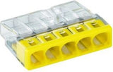 Enzo wago lasklem 5x0,5-2,5mm transgeel ds100 - 4047226 - afbeelding 1