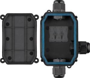 Enzo waterdichte kabelkoppeling ip66 drieweg met wartel 4017092