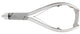 Erbe solingen pedicure nageltang met veer 14cm (erbe91736)
