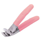 Erbe solingen nagelknipper soft grip roze 8,5cm (erbe92692) - afbeelding 1