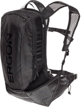 Ergon BX2 Evo Rugtas Zwart - Lichtgewicht - Geschikt voor dagtochten - 10 + 1.5L volume - Waterdicht - Polyester Nylon - Anders bevestigingssysteem - Inclusief regenhoes - afbeelding 1