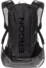 Ergon BX2 Evo Rugtas Zwart - Lichtgewicht - Geschikt voor dagtochten - 10 + 1.5L volume - Waterdicht - Polyester Nylon - Anders bevestigingssysteem - Inclusief regenhoes - afbeelding 2