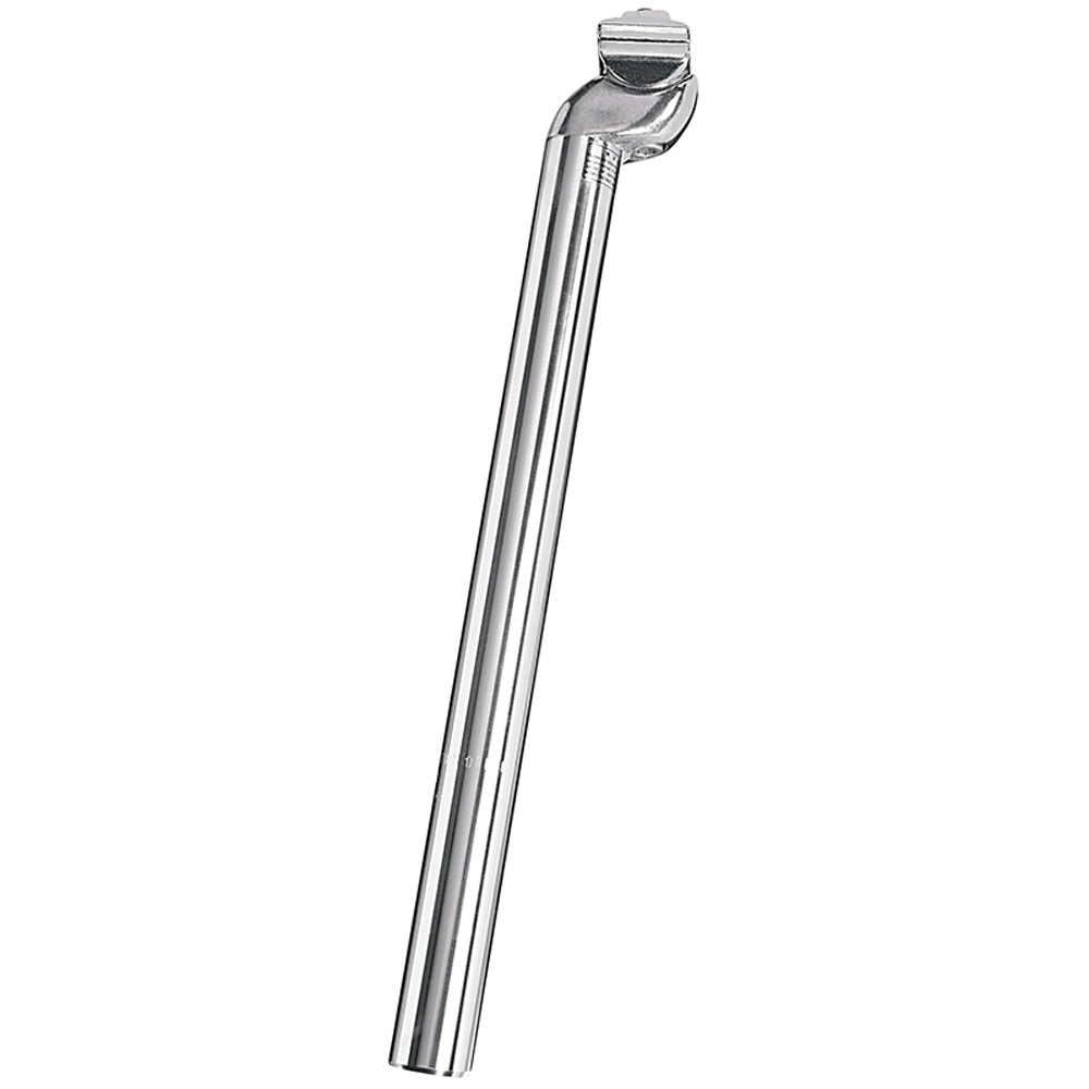 Ergotec zadelpen alu. zilver 31.2 setback 18mm