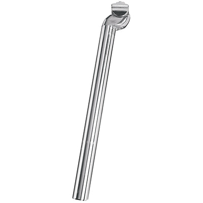 Ergotec zadelpen alu. zilver 31.2 setback 18mm