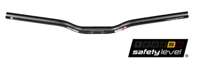 Ergotec stuur atb xxl 25,4 650mm 16° mat zwart