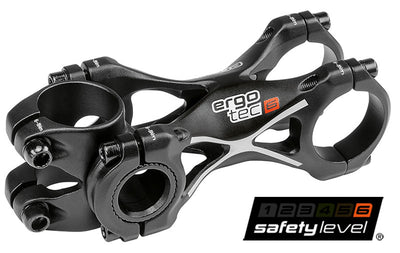 Ergotec Swell-xr eco stuurpen 28.6 31.8mm 100mm zwart