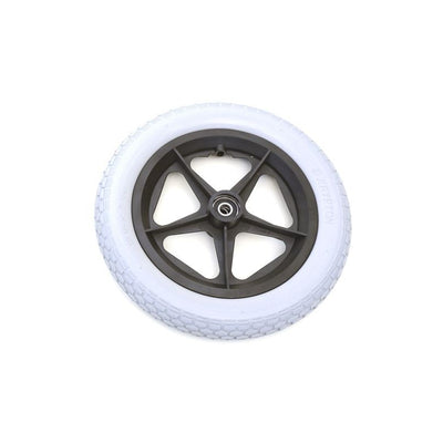 Tyre esla complete rear wheel 12 solid