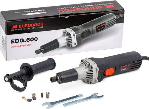 Euroboor edg.600 rechte slijper met variable toerental - edg.600
