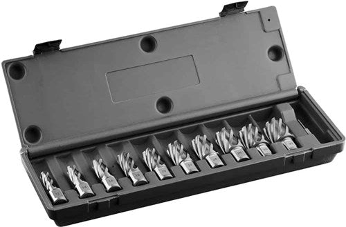 Euroboor hcs.kit 10 | 10-delige kernborenset 19,05 mm weldon opname - hcs.kit 10