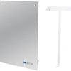 Eurom sani 400 infrarood spiegel | 400 w | 5 x 50 x 70 cm - 350418