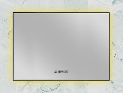 Eurom sani mirror led wifi 600 black - 350746
