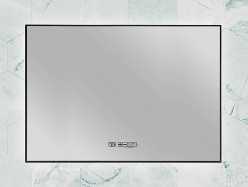 Eurom sani mirror led wifi 600 black - 350746