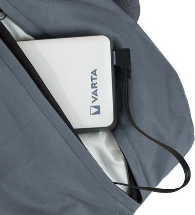 Eurom warmigo grey | warmtekussen | tot 10 uur warmte | powerbank 20.000 mah meegeleverd | instelbaar in 3 standen - 346626