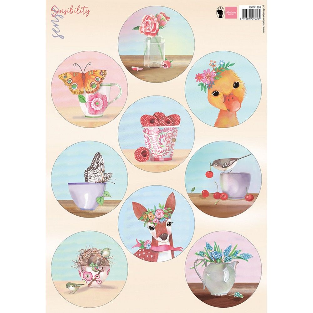 Marianne design • knipvel sensibility summer circles 7cm