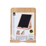 Excellent houseware tablethouder bamboe 26,5x20cm - afbeelding 1