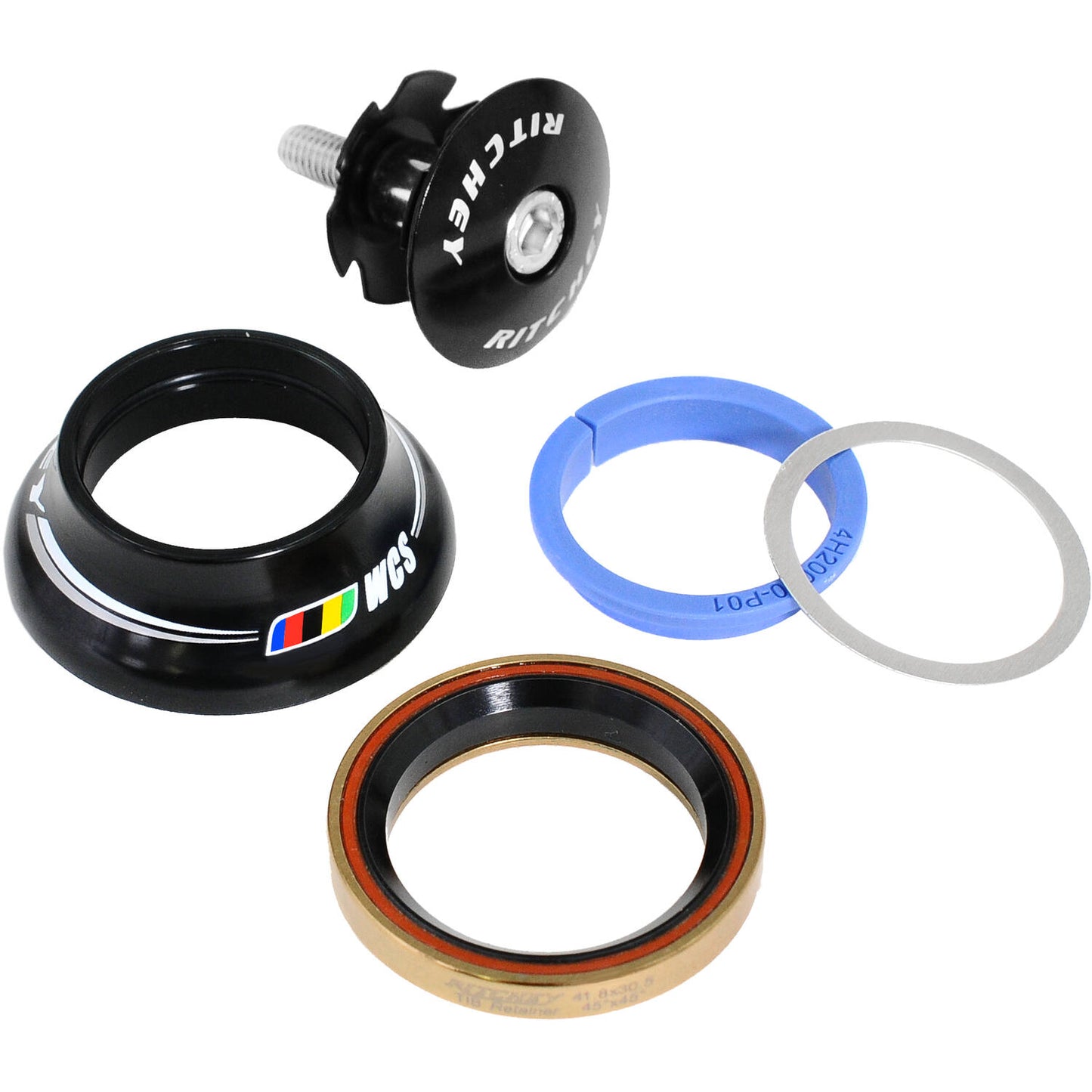 Ritchey - wcs drop-in balhoofd upper 15.3mm top cap zwart