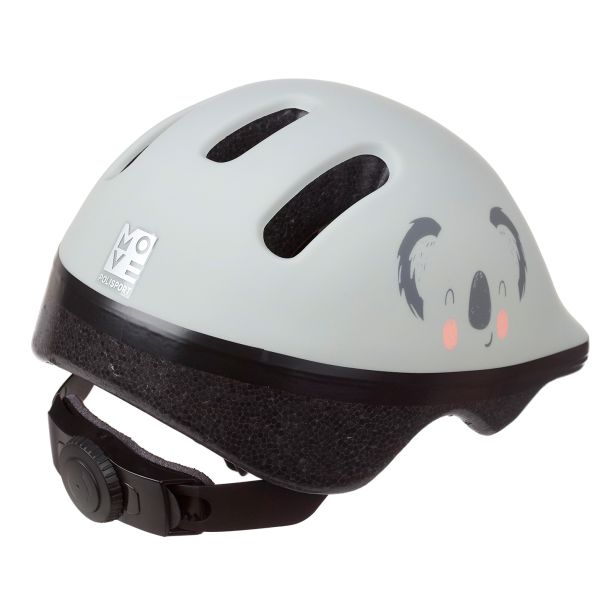 Pol Baby helm koala xxs 44-48 cm grijs