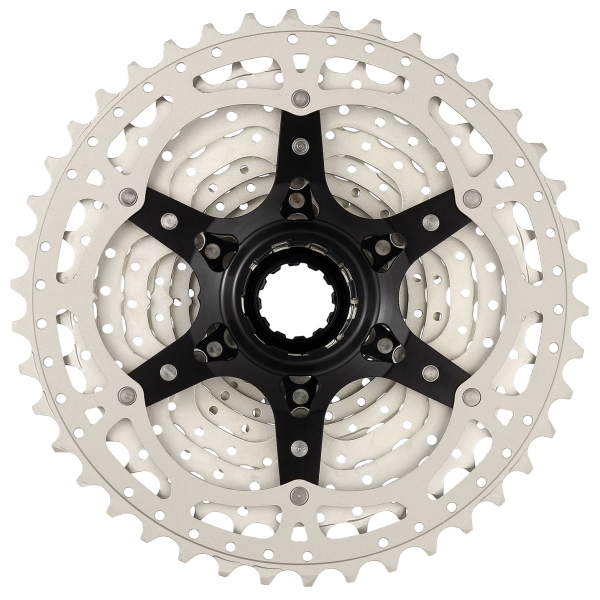 Sunrace cassette 10 speed cs-ms3 11-46t - zwart