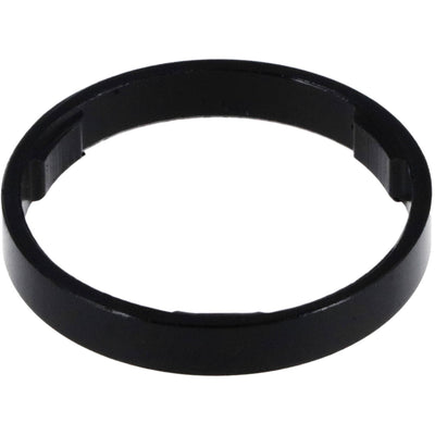 Trivio - spacer 5mm 1 1 8 aluminium zwart - 5 stuks