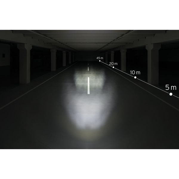 Koplamp Busch und Müller Lumotec Upp N Plus met standlicht voor naafdynamo - 30 Lux