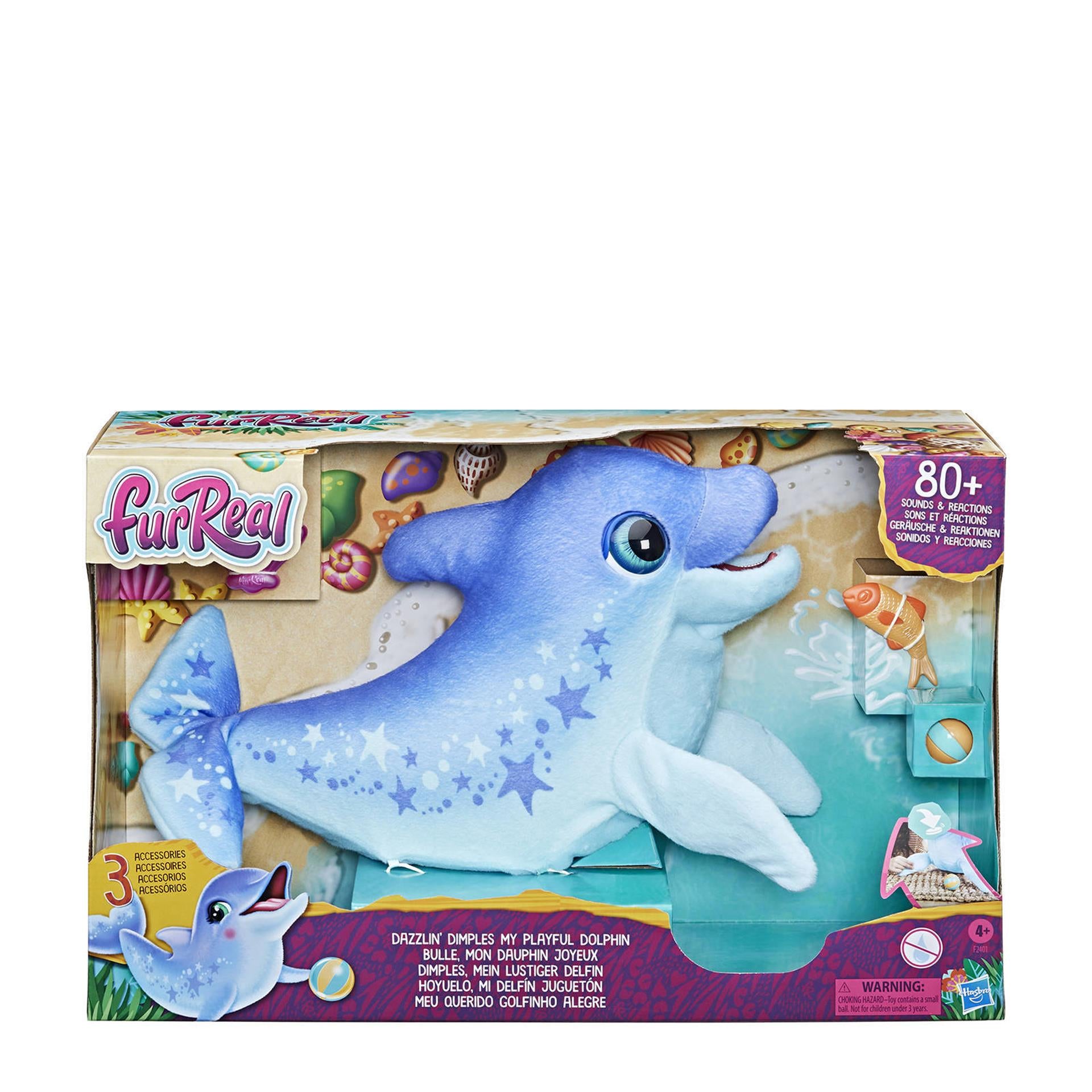 Hasbro furreal dazzlin dimples my playful dolphin