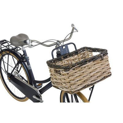 Basil b.v. fietsmand basil dijon l 36 x 49 x 27 cm - grijs zwart