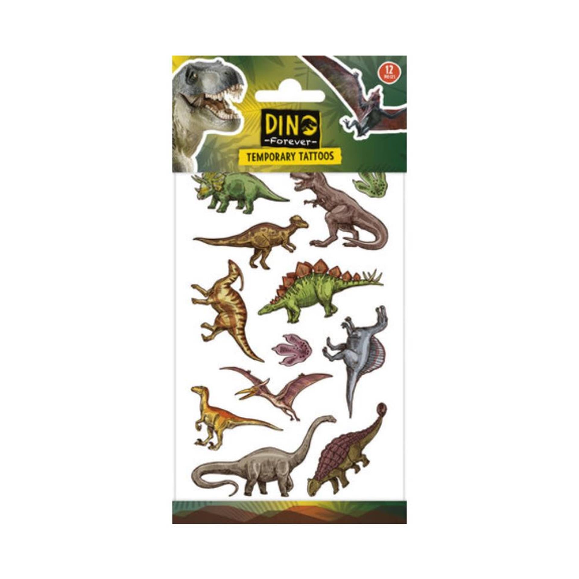 Globos tattoos dino's